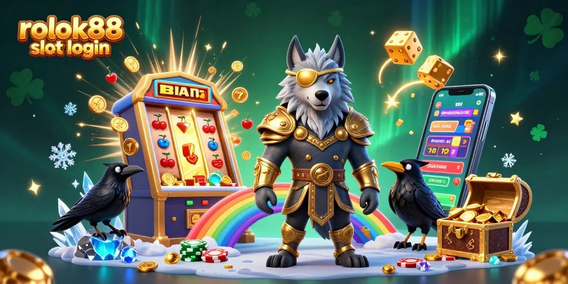 Experience thrilling gameplay with rokok88 slot login, featuring striking Norse mythology elements and jackpot excitement.