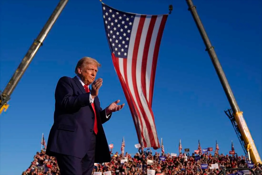where is trump rally today