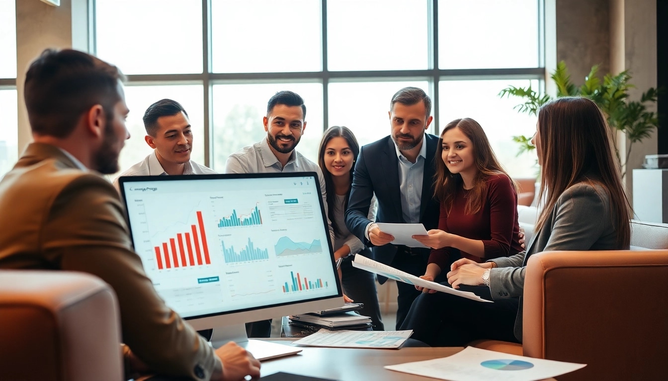 Analyze competitor pricing strategies in a professional office environment with a marketing team.