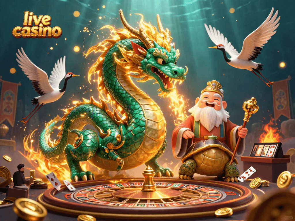 Experience the excitement of live casino with vibrant roulette wheels and dynamic action.