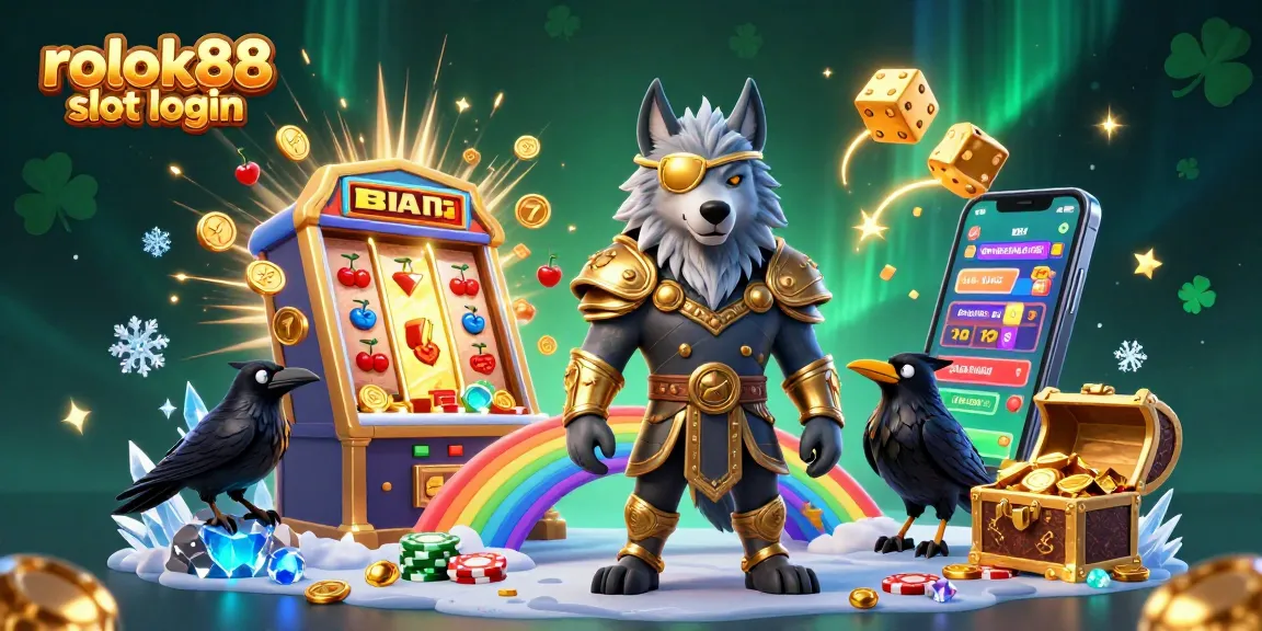 Experience thrilling gameplay with rokok88 slot login, featuring striking Norse mythology elements and jackpot excitement.