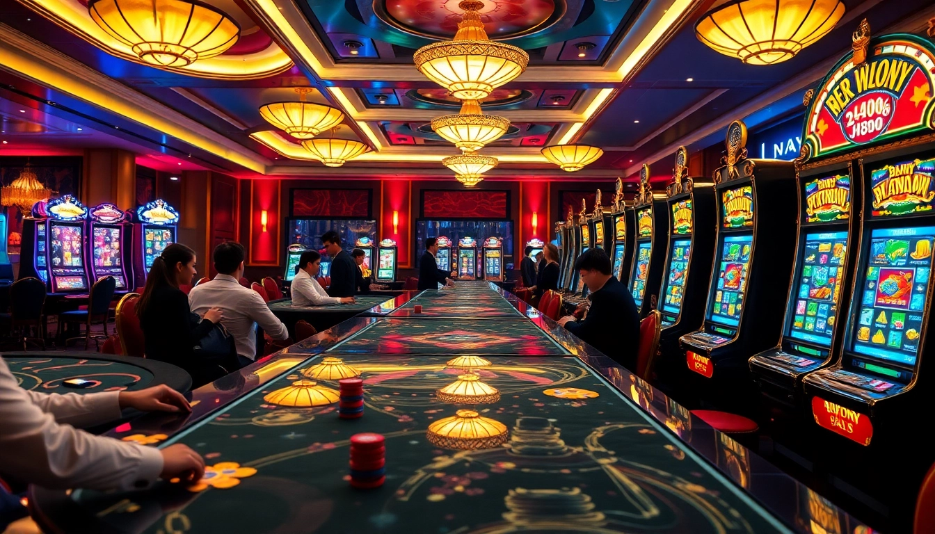 Spinning the reels on slot pragmatic play machines in a luxurious casino setting.