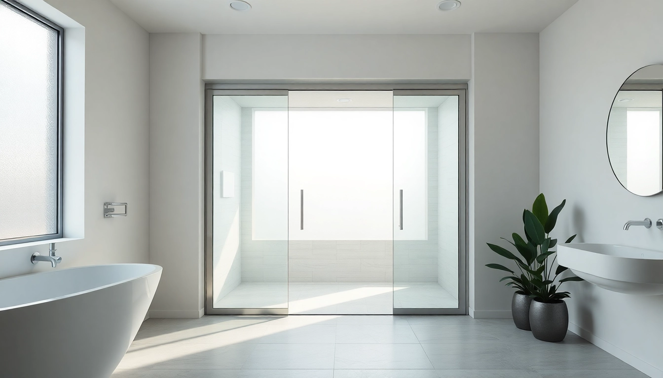 Transform your bathroom with stunning sliding shower doors, showcasing elegance and modern design.