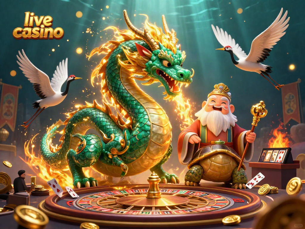 Experience the excitement of live casino with vibrant roulette wheels and dynamic action.