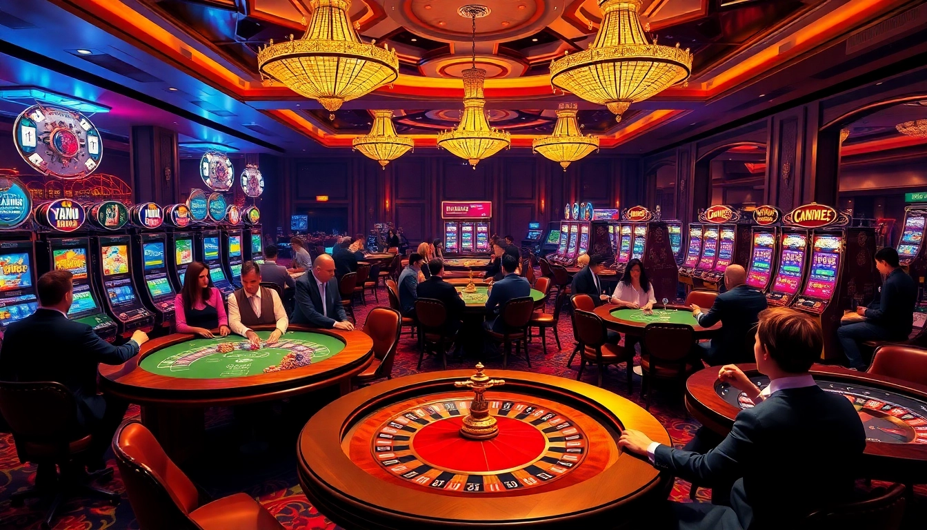 Vivez l'excitation des meilleurs casino en ligne avec des tables vibrantes et des joueurs de hautes mises.