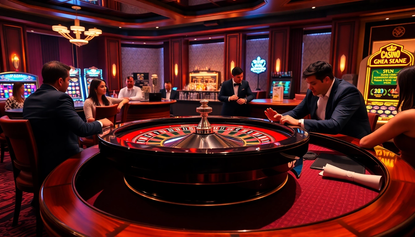 Une expérience de jeu passionnante dans un casino en ligne francais avec des actions de roulette et de poker.