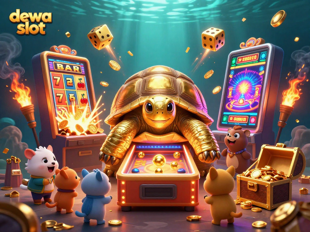 Mainkan dewa slot dengan gambar penuh warna dari mesin slot dan karakter lucu, siap menang besar!