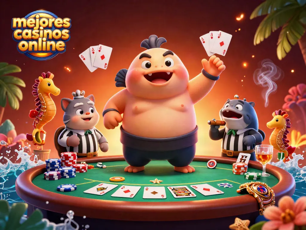 Juega en los mejores casinos online y gana en esta animación de casino vibrante.