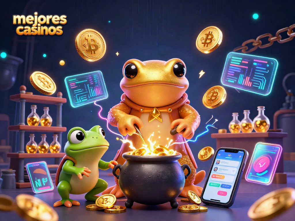 Juega y gana en los mejores casinos mientras descubres emociones en esta ilustración vibrante.