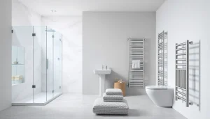 Sonni sanitär GmbH bietet hochmoderne Badezimmerprodukte wie Glasduschen und Designerheizkörper.