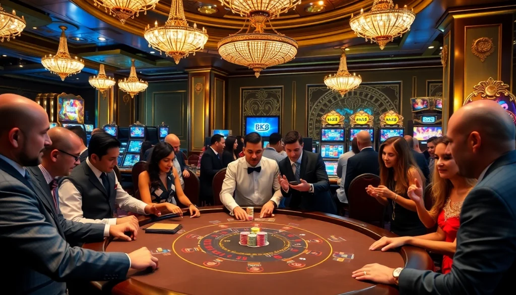 Experience thrilling moments at BK8 เว็บตรง, where players enjoy premium casino games and electrifying wins.